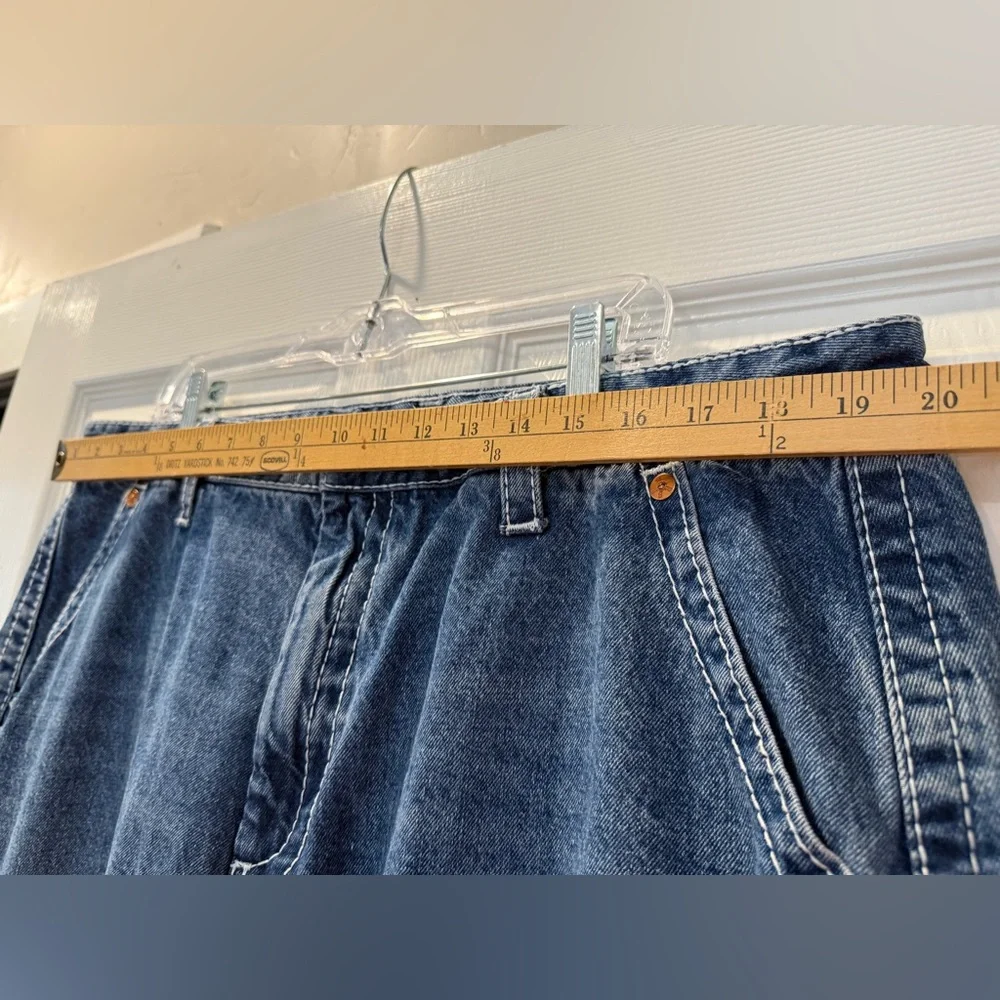 True‎ Religion Baggy Big T Cargo Jeans Zip Knees 38 Pockets
